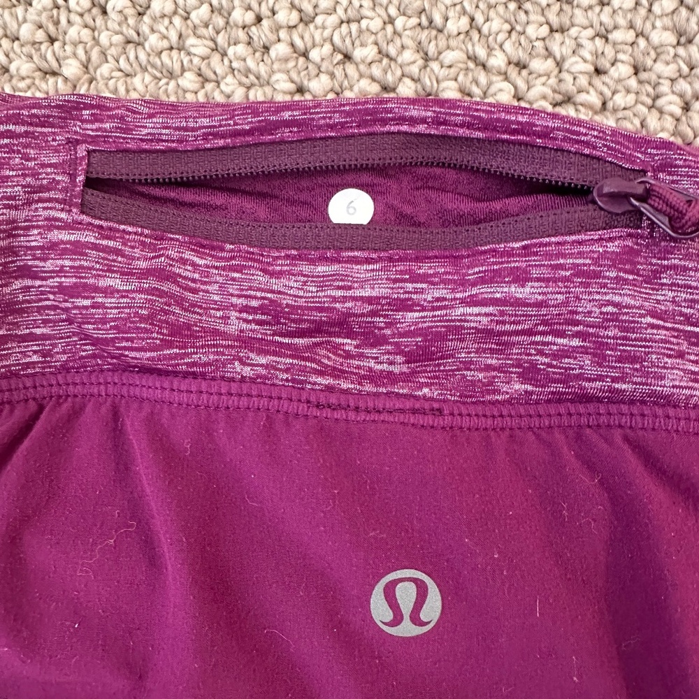 Lululemon ruffle skirt